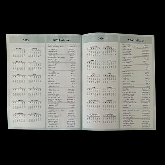 Boys Town 2025 Planner & Calendar Susan Winget 3 Piece Bundle Lot NEW UNUSED - Picture 3 of 10